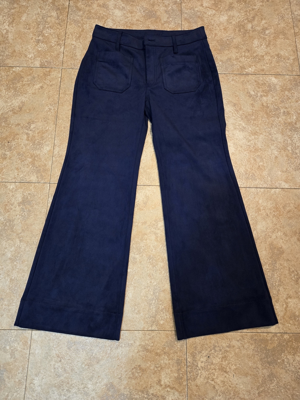 Chico's Navy Blue Boot Cut Pants